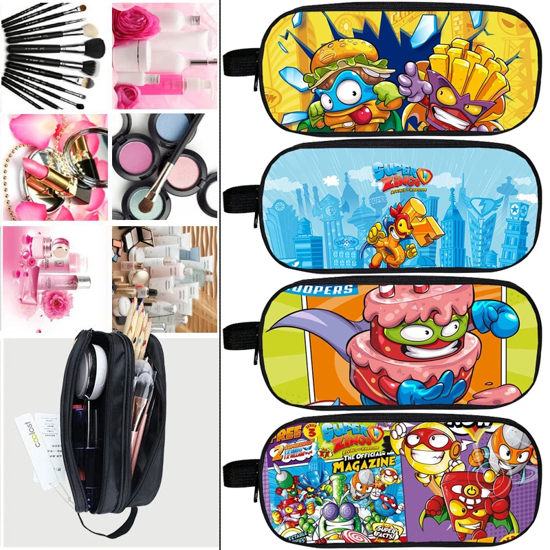 Super Zings Series 7 Pouch 3D Print Anime Super Zings Astuccio Per Matite Studente Astuccio Per Cancelleria Astuccio Per Cosmetici Per Bambini