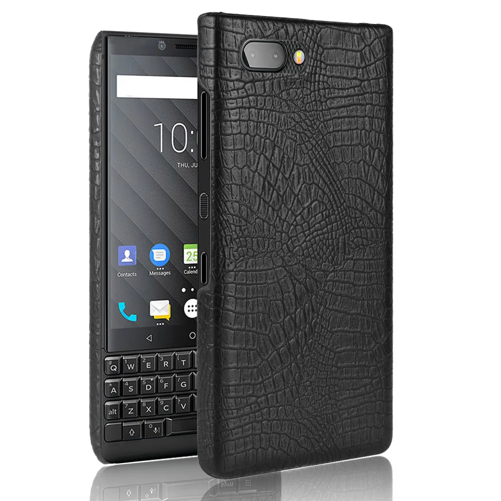 Custodia Per Blackberry Key 2 Pelle Pu Premium Con Cover In Plastica Rigida Per Blackberry Keyone 2 Dtk70 Mercury