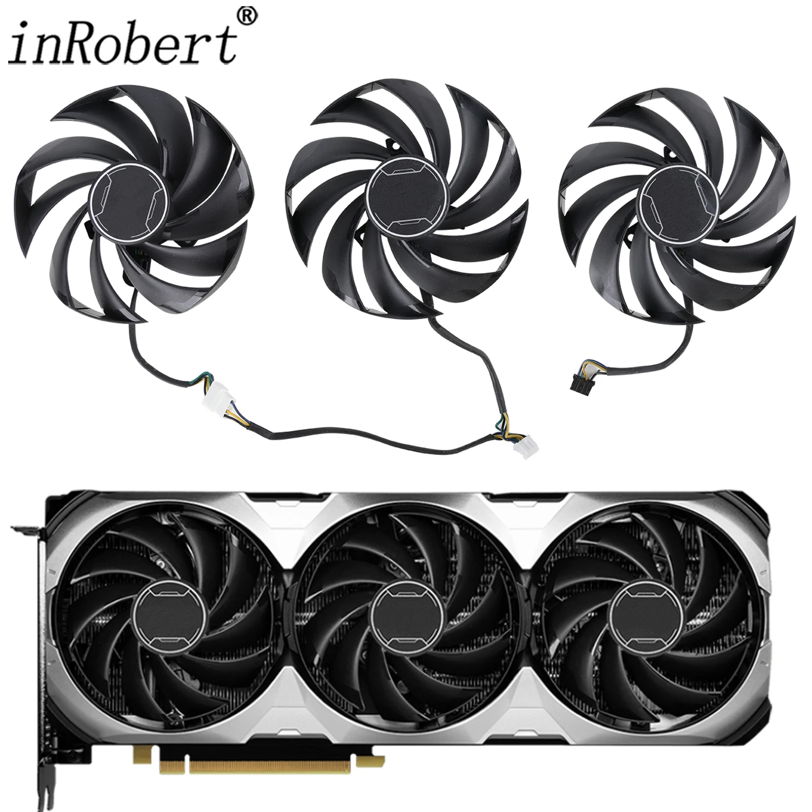 Per Msi Geforce Rtx 4080 4090 Ventus 3X 12G Oc Ventola Della Scheda Video Originale Rtx4080 Rtx4090 Scheda Grafica Sostitutiva Dissipatore Di Calore G