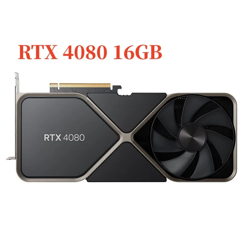 Scheda Grafica Nvidia Geforce Rtx 4080 16Gb Gddr6X 256Bit Rtx 4080 16Gb 12Pin Gaming Schede Video Nvidia Gpu
