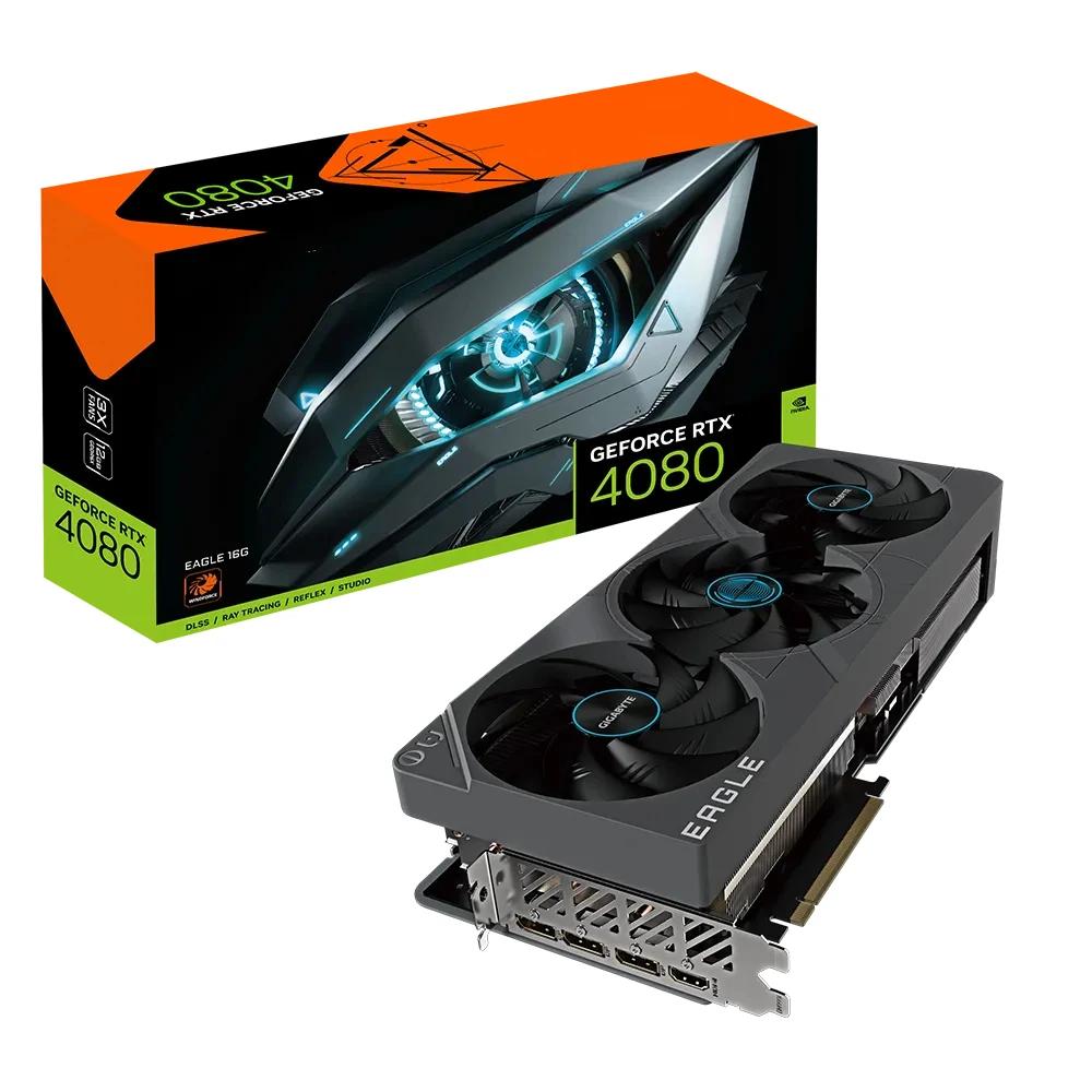 Schede Video Nvidia 4080 Rtx 16Gb Eagle Rtx4080 Placa De Video Carte Graphique Gpu Scheda Grafica Geforce Rtx 4080 Eagle