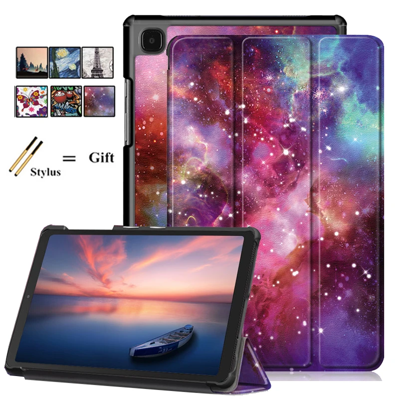 Per Samsung Galaxy Tab A7 10.4 Custodia Sm T500 Funda Tablet Per Sm-T500 Sm-T505 2020 Smart Cover Per Samsung Tab A7 T500 Coque Capa