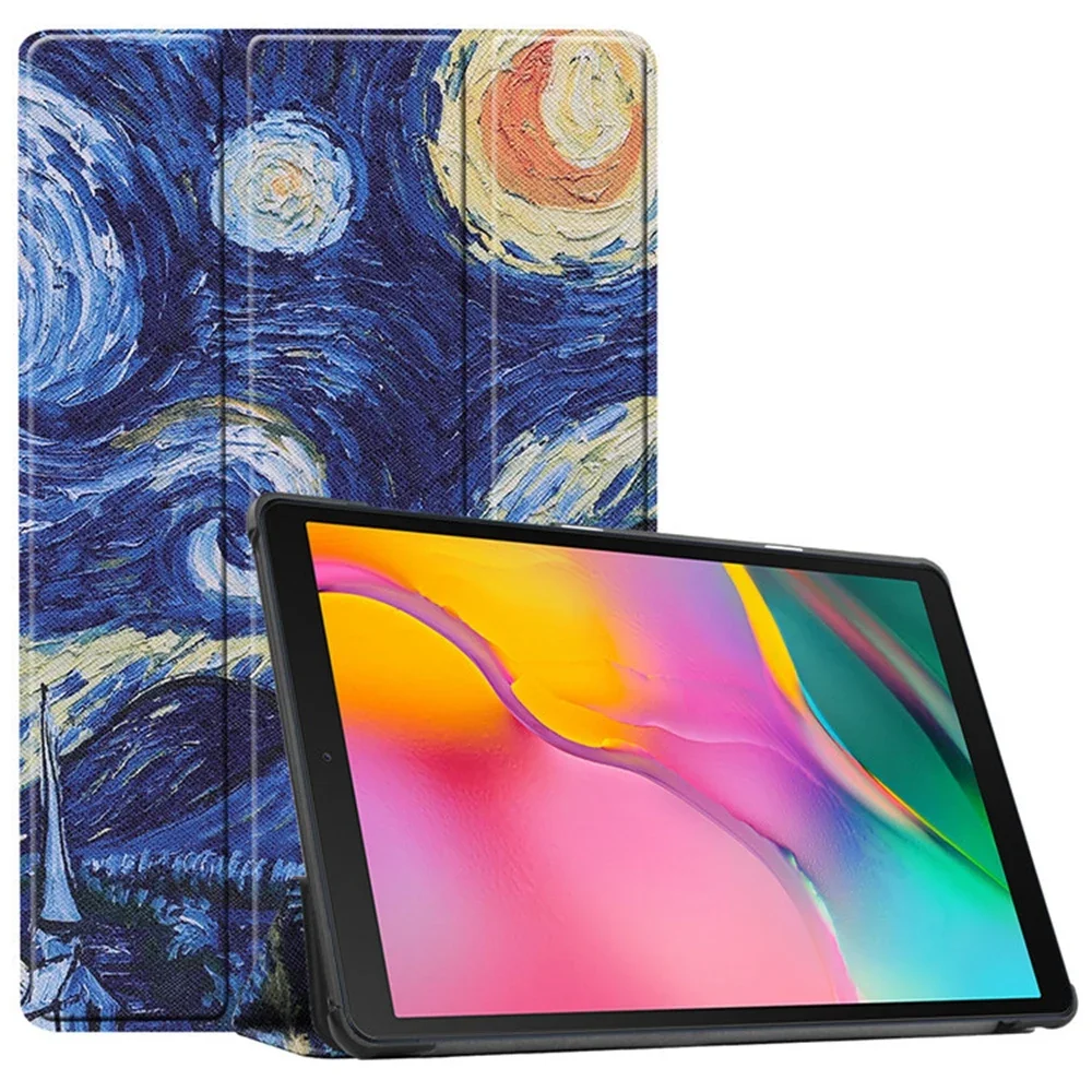 Per Samsung Galaxy Tab S8 Ultra 14.6 Custodia Tablette Android Tri-Folding Stand Smart Cover Per Funda Tablet Samsung Galaxy Tab A7