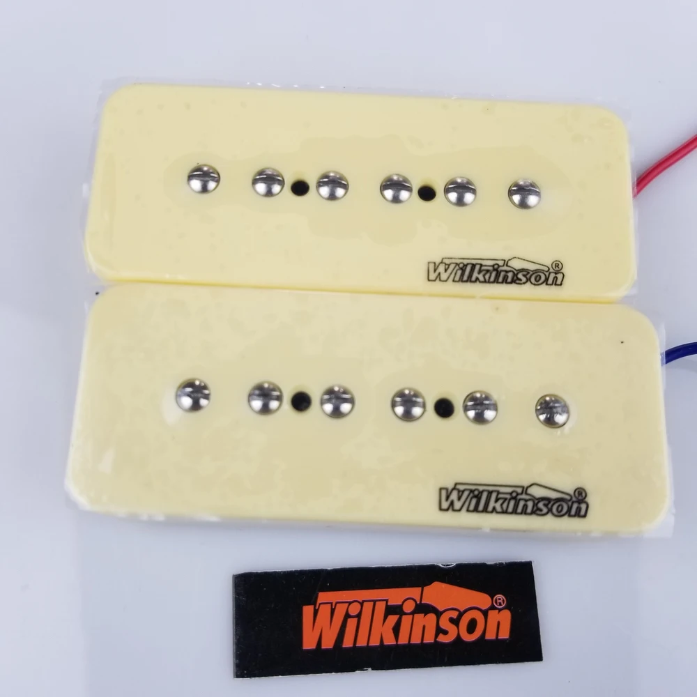 Nuovi Pickup Humbucker Per Chitarra Elettrica Con Manico E Ponte A Bobina Singola P90 Cream P90 1Set 2 Pezzi