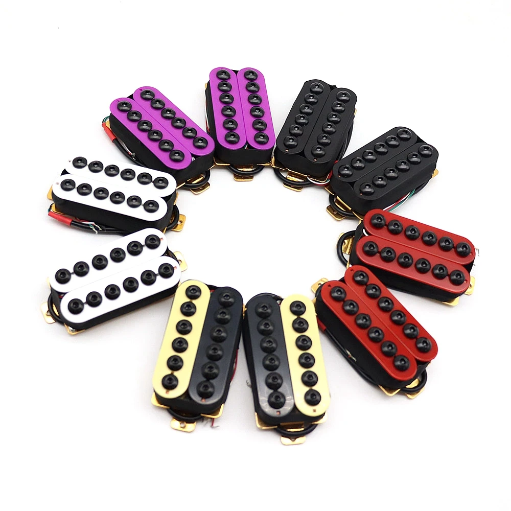 1Set Pickup Per Chitarra Bridge & Neck Guitar Humbucker Pickup Stile Invasore
