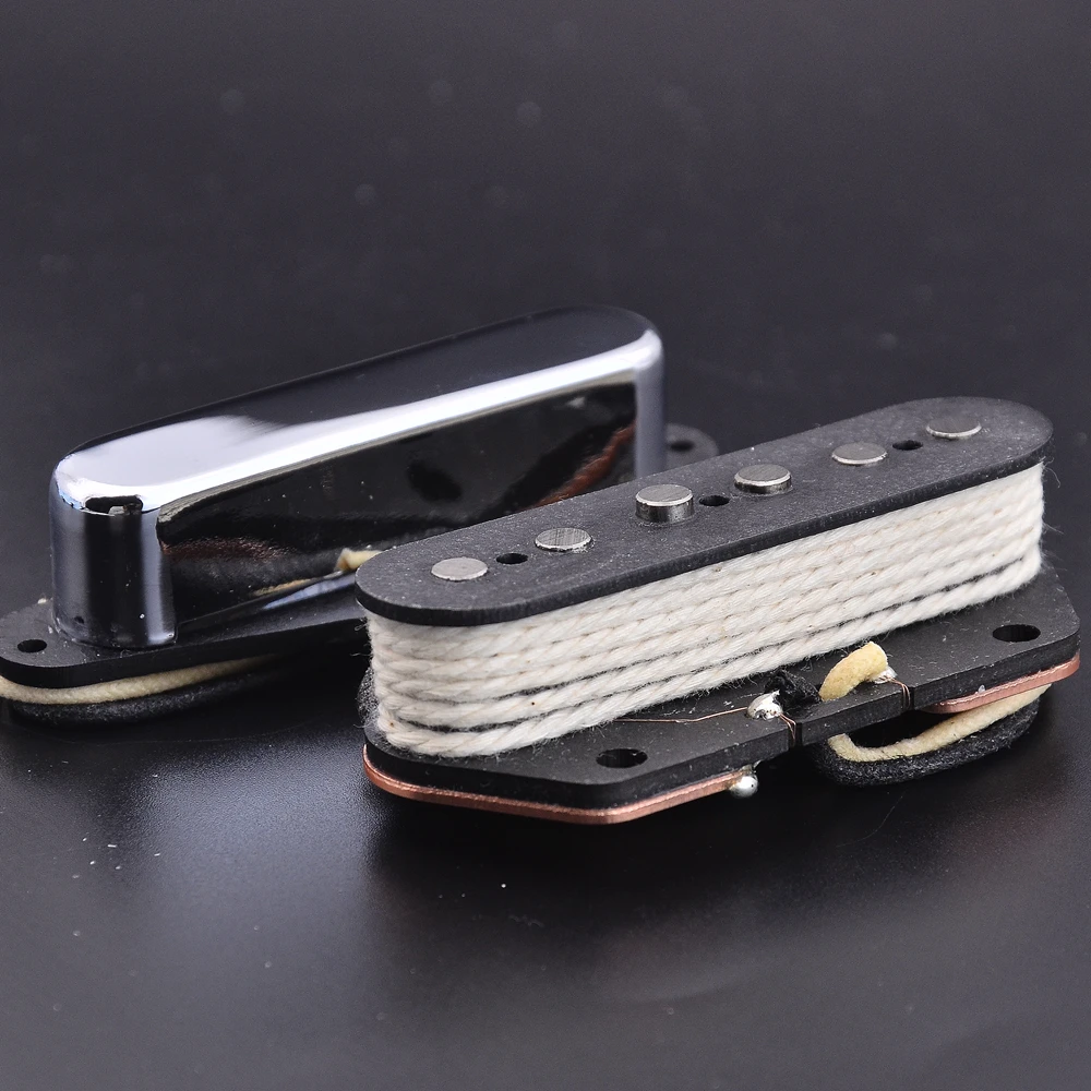 1 Set Bhk Custom Vintage Single Alnico Pickup Per Accessori Per Chitarra Elettrica Tele Kr (Origine)