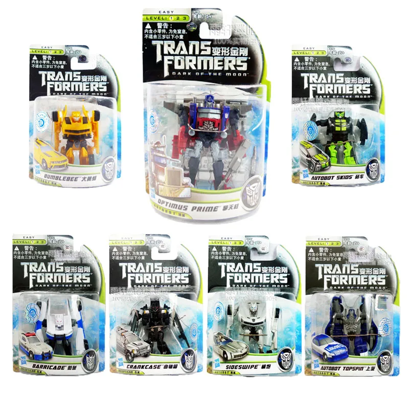 I Trasformatori Novità Dark Of The Moon Optimus Prime Barricata Bumblebee Model Anime Figures Preferiti Raccolgono Ornamenti