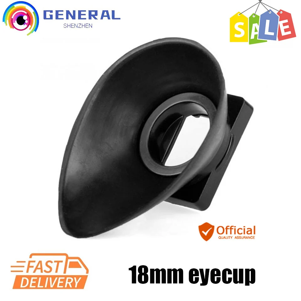 Fotocamera Eyecup Ef In Gomma Da 18Mm Per Canon Eos 550D 500D 450D 1000D 400D 350D 300D 300X 300V 760D 750D 700D 650D 600D 100D Rebel Xti