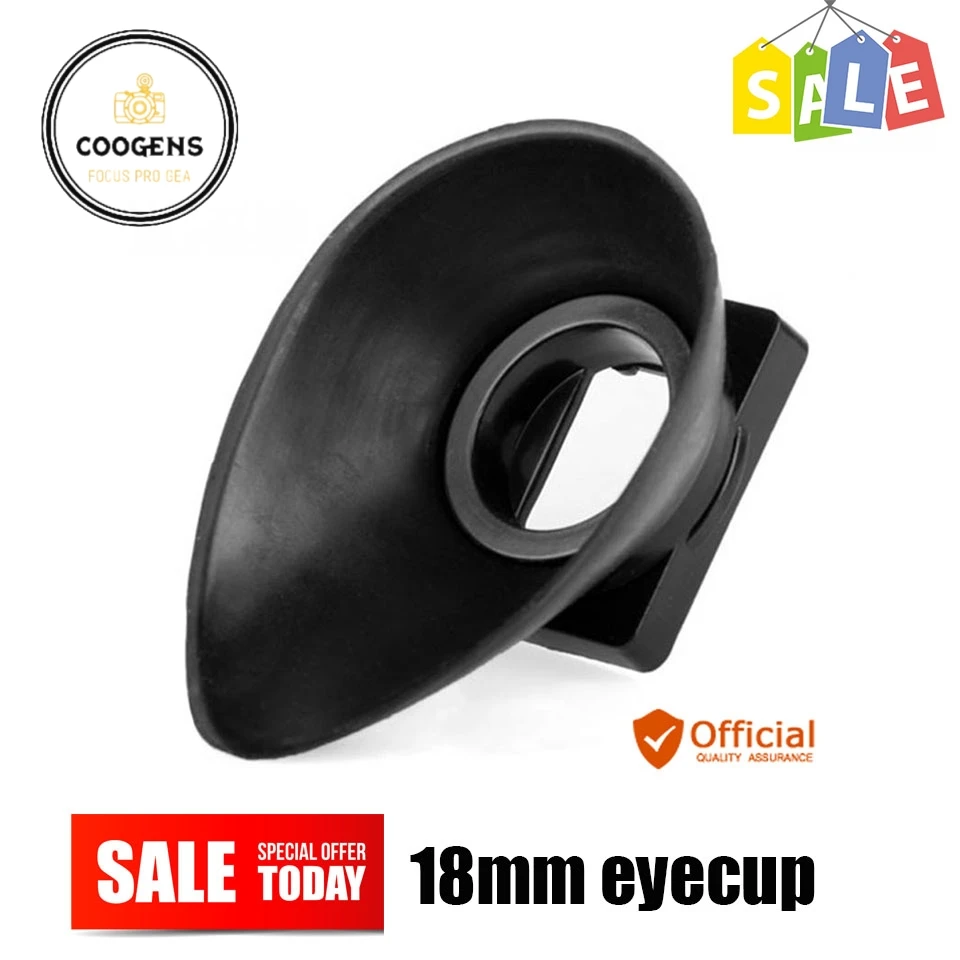 Fotocamera Eyecup Ef In Gomma Da 18Mm Per Canon Eos 550D 500D 450D 1000D 400D 350D 300D 300X 300V 760D 750D 700D 650D 600D 100D Rebel Xti