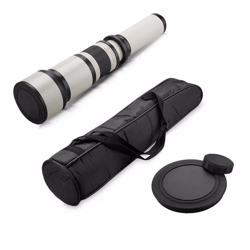 Jintu 650-1300 Millimetri F/8-16 Super Teleobiettivo Zoom Lens Per Fuji Fujifilm X Mount X-A5 X-A20 X-A10 X-A3 X-A2 X-A1 X-T2 X-E3 X-E2S