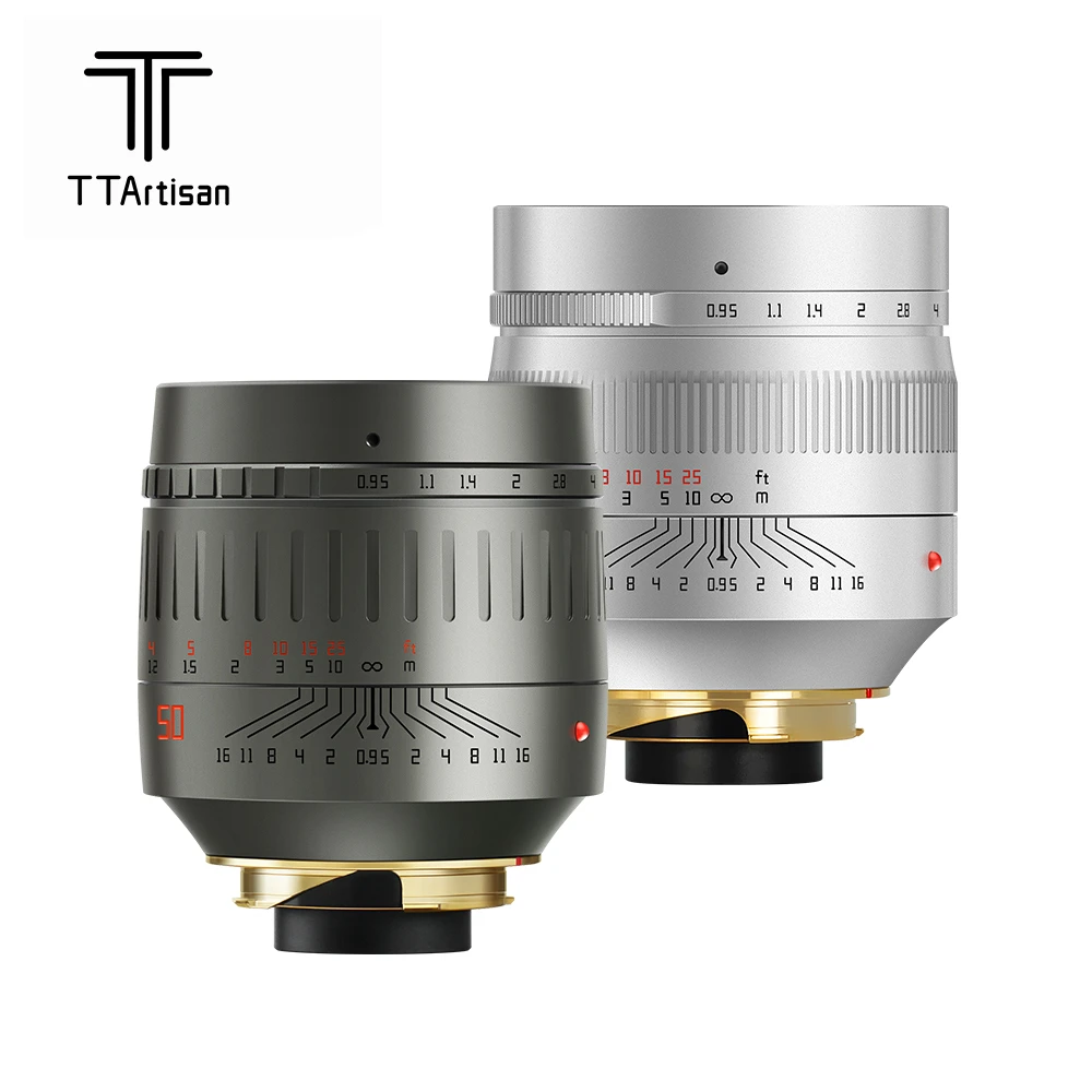 Ttartisan 50Mm F0.95 Obiettivo Ad Ampia Apertura Per Leica M Mount Per Fotocamera Leica M240 M10P M10M M9 M10 M262 Mf