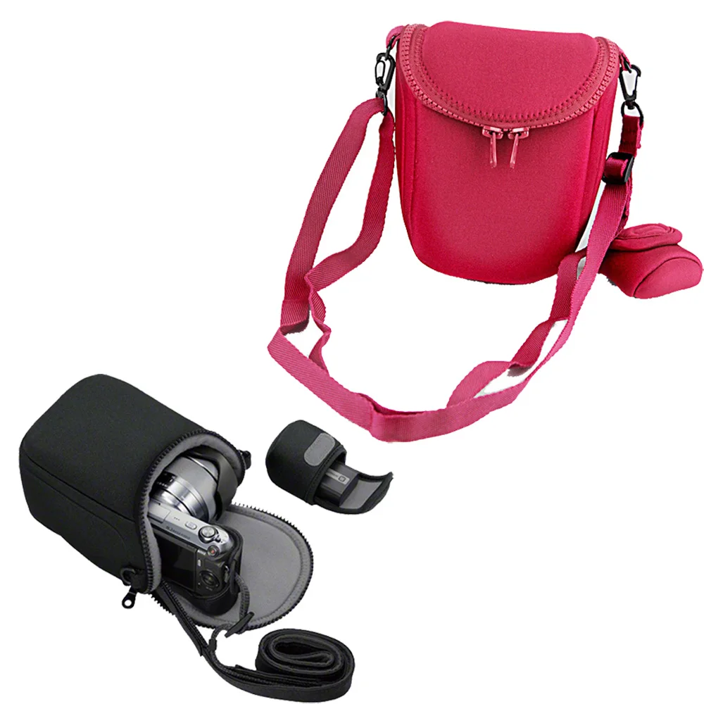 Nuovo Impermeabile Morbido Camera Case Borsa Per Fujifilm Xa10 Xa3 Xa2 Xa1 Xm1 Xe1 Xe2 Xe2S Xt10 Xt20 X100S X100T X100F Con Cinghia
