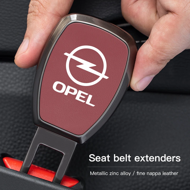 Car New Seat Belt Clip Extender Safety Belt Lock Buckle Plug Per Opel Insignia Astra Vectra Corsa Mokka Vivaro Zafira Opc