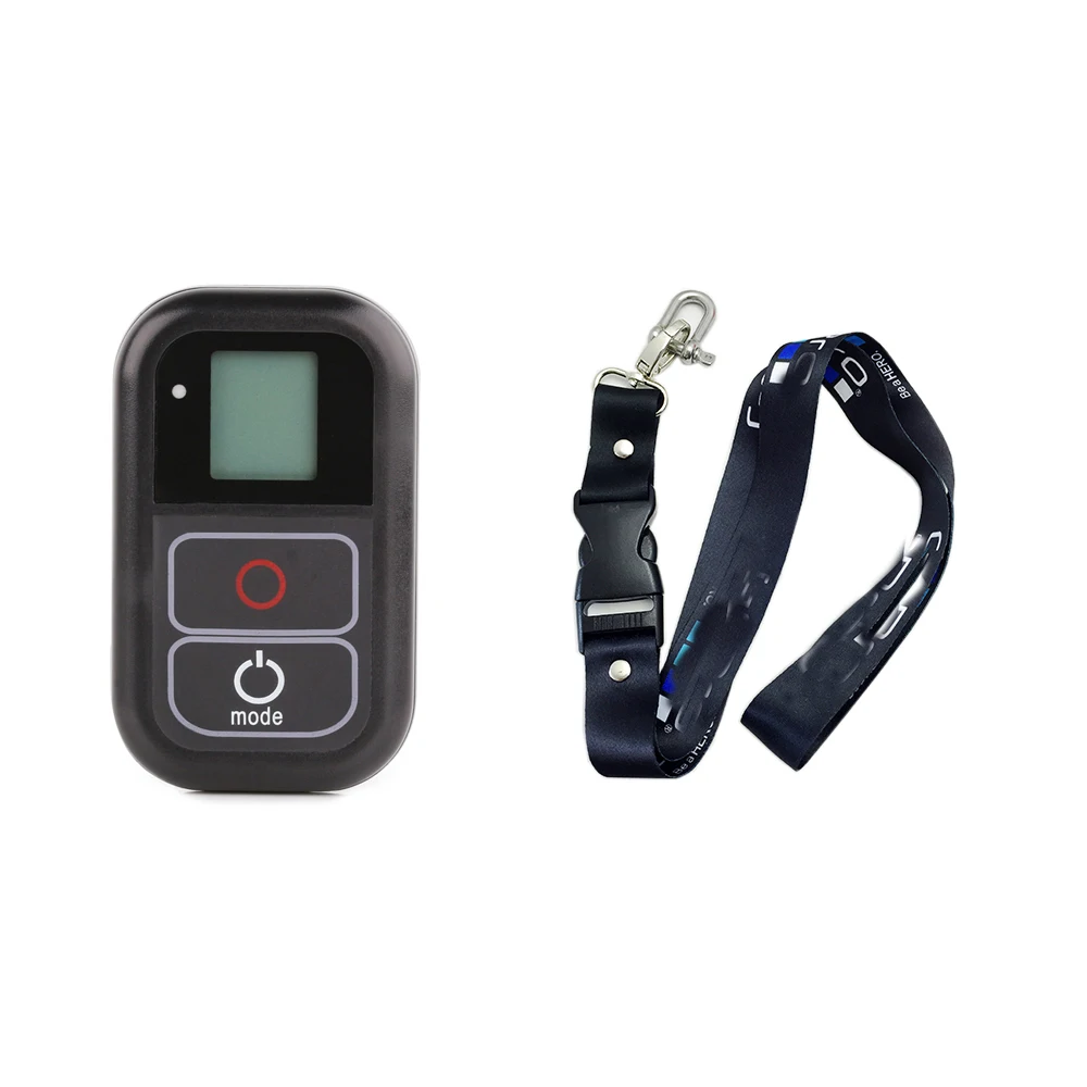 Per Gopro 8 Remote Smart Wifi Control + Cordino Neck Chest Strap Mount Per Gopro Hero 8 7 6 5 4 3 + 4 Session Hero + Accessori Neri
