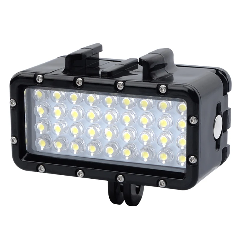 Per Dji Gopro Underwater Light Diving Luce Led Impermeabile Per Gopro Hero 10 9 8 7 5 6 4 Max Session Osmo 2 Accessori D'Azione