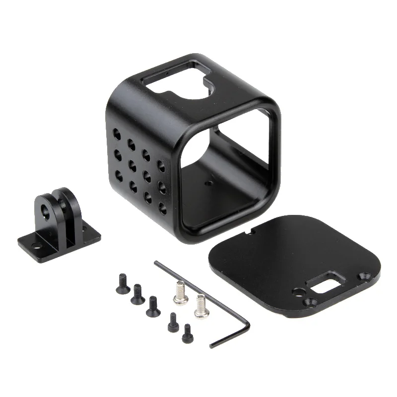 Go Pro 4 S Hero 4 Session Housing Case Shell Cnc Telaio Di Copertura Protettiva In Lega Di Alluminio Per Gopro 4 S 5 Session Action Camera Box