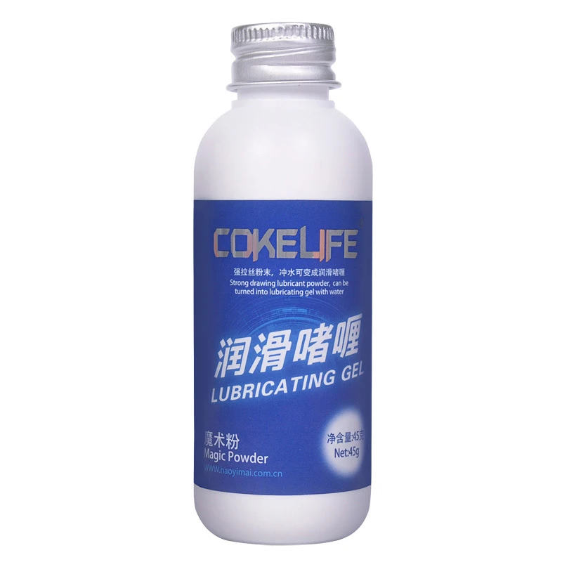 Lubrificante In Polvere Magica A Base D'Acqua Misto Con Olio D'Acqua Per Il Seno Vaginale Anale Fisting Massaggio Del Pene Gel Termale Grasso Sessuale