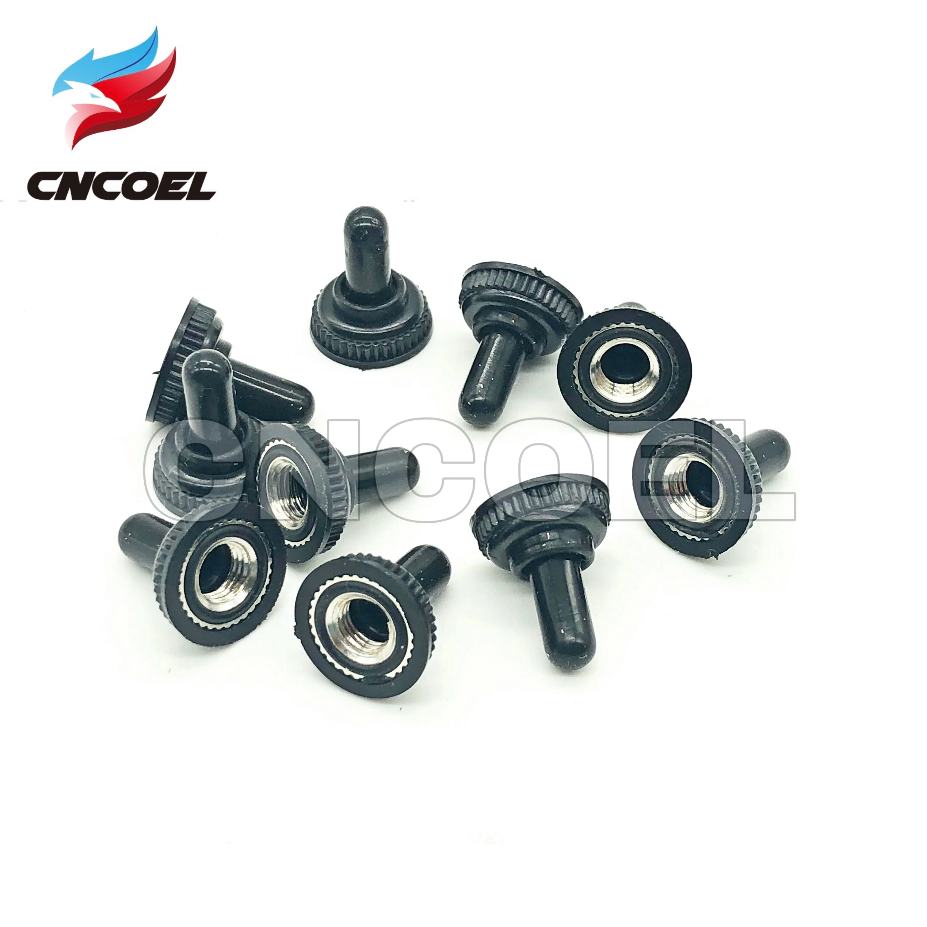 10Pcs 6Mm Interruttore A Levetta Tappo Antipolvere Impermeabile Mts Mini Attiva/Disattiva Tappo Wpc-05 Tappo Colla Impermeabile