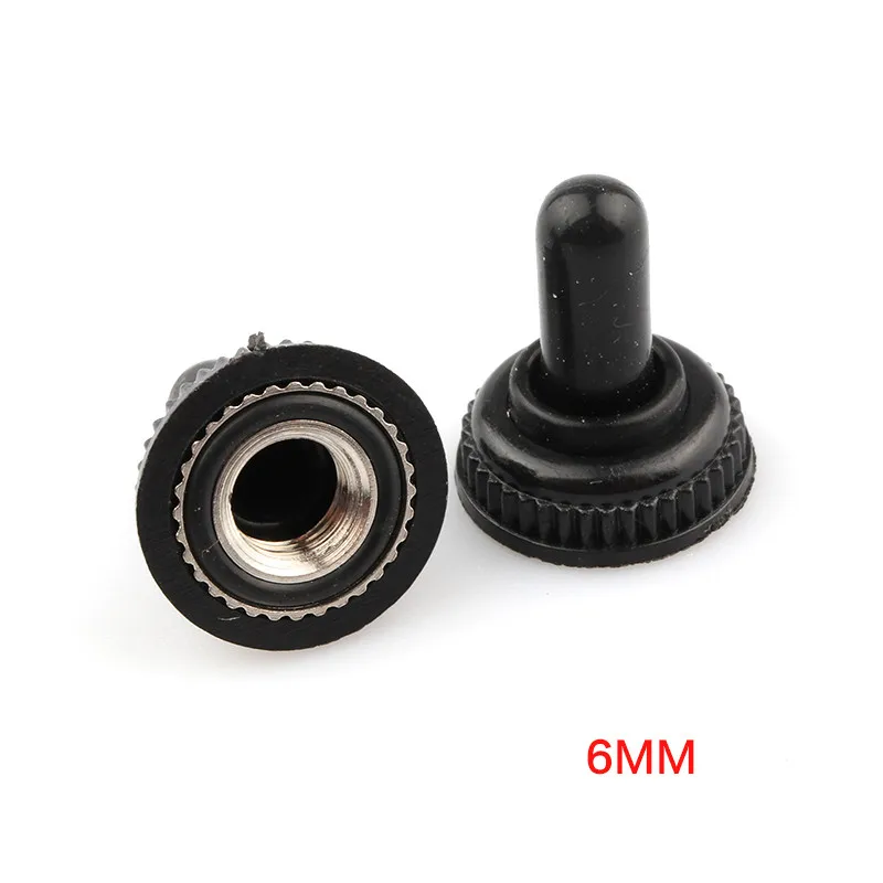 10 Pz 6Mm Interruttore A Levetta Cappuccio Impermeabile Tappo Antipolvere Mts Mini Toggles Cap Wpc-05 Tappo Colla Impermeabile