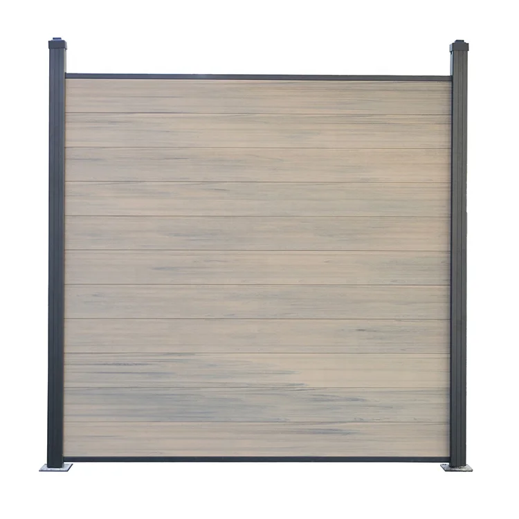 New Tech Maple Wpc Garden Gates Recinzione Decorativa