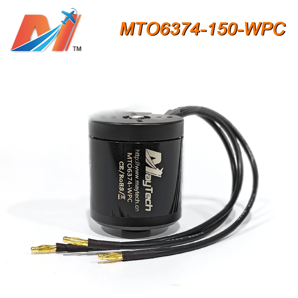 Maytech 6374 150Kv Motore Brushless Impermeabile Per E-Foil Water Sport Kayak Jetsurf Sportboats Wakesurfing Jetski Foil Surf