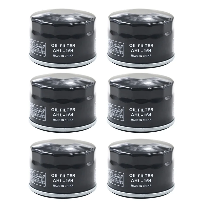 Filtro Olio Moto 6 Pezzi Per Bmw Hp2 Enduro 1170 Megamoto Sport K1200Gt K1200R K1200Rs K1200Rs Se K1200S K1300Gt