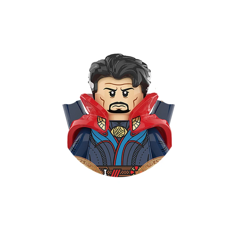 Disney Anime Doctor Strange Building Blocks Action Figures Toys Minifigures Mini Boys Construction Gifts For Boys
