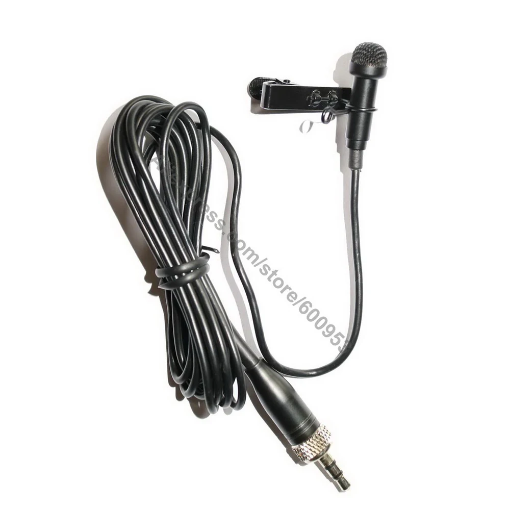 Micwl Fermacravatta Lavalier Bavero Microfono Per Sennheiser Ew 100 300 500 G1 G2 G3 Wireless Mke2 Design Con Clip E Cappuccio
