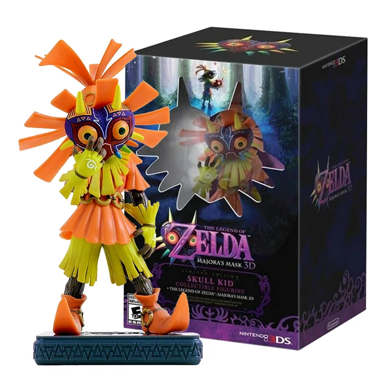 The Legend Of Zelda Majora Mask Figures Link Action Figure Pvc Modello Da Collezione 16Cm Ornamenti Skull Kid Link Figurine Toys