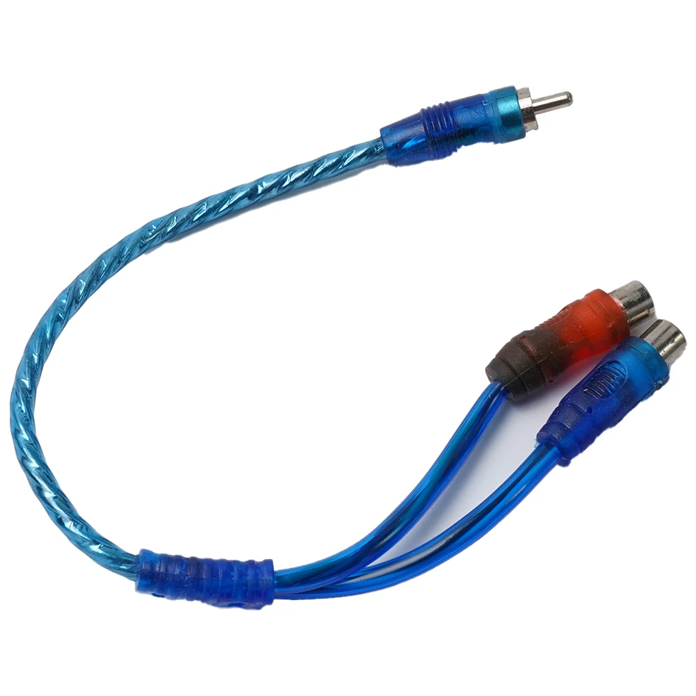 Cavo Audio Cavo Dvd Lettori Mp3 Altoparlanti Portatili Subwoofer Sistemi Audio Per Auto Rame Blu + Alluminio Rca 10.63 Pollici