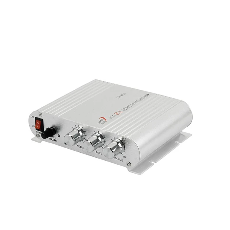 Sistemi Audio Amplificatore Per Auto A 2.1 Canali Amplificatore Stereo Per Auto Hifi Amplificatore Subwoofer Audio Alti, Bassi, Regolazione Del Volume