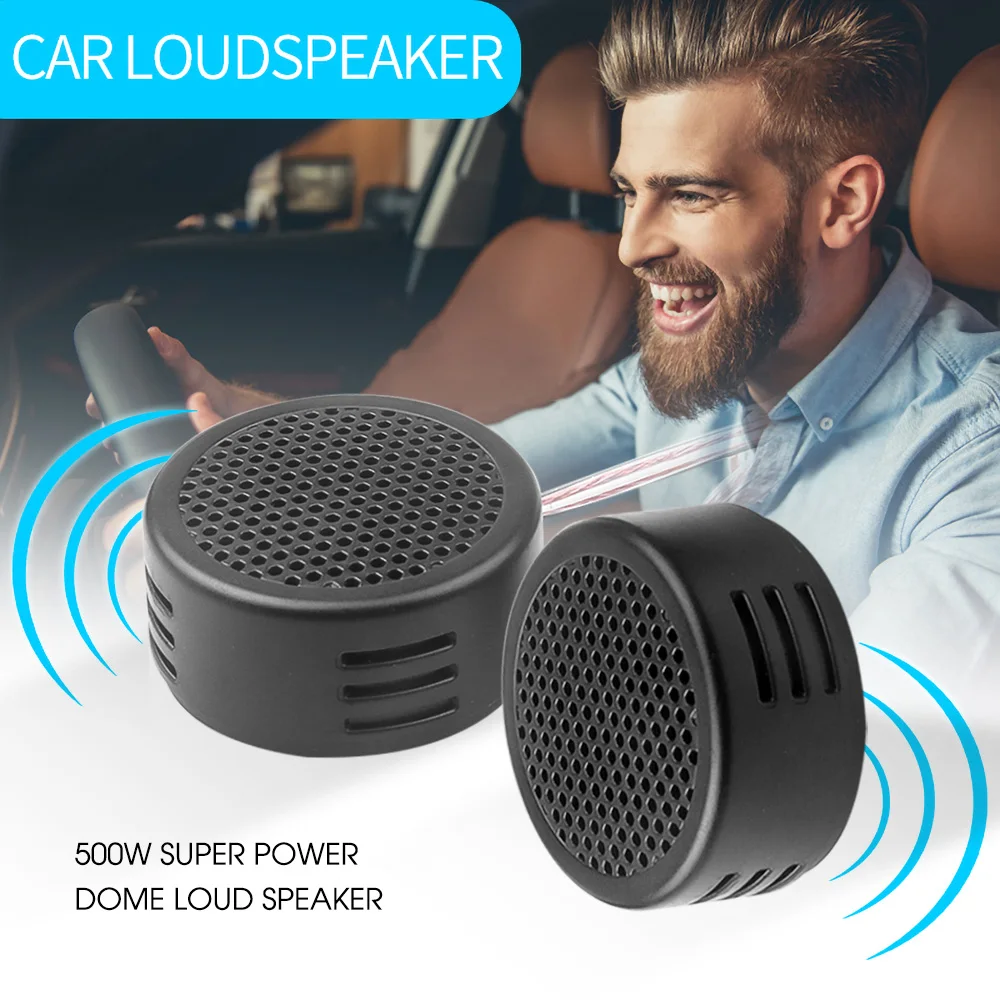 2Pcs 500W Tweeter Altoparlanti Sistema Audio Per Auto Porta Auto Audio Musica Subwoofer Modifica Elettronica Altoparlante