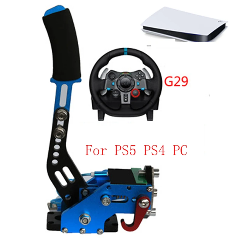 Freno A Mano Per Logitech G29 Volante Per Riprodurre Ps5/Ps4 /Pc Console Play Racing Simracing Game