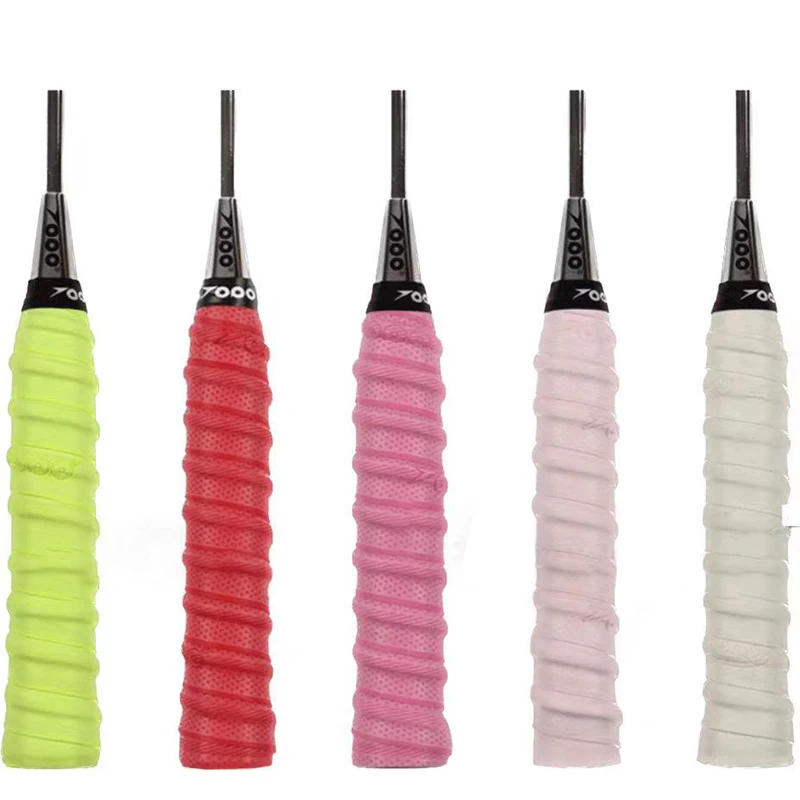 Topo 10 Pezzi Impugnature Da Tennis Impugnature Per Fasce Antisudore In Eva Stick Thin Pu 2.5Cm Impugnature Per Racchette Da Badminton Viscosità Nastr