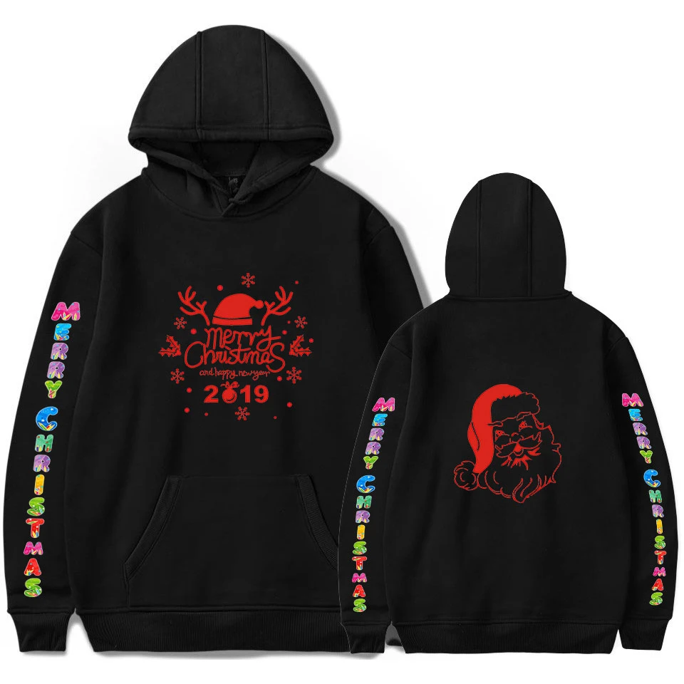 2024 Chegada Nova Felpe Con Cappuccio De Natal Dos Homens Casuais Puligver Moletom Sudadera Hombre Masculino Natal Felpa Con Cappuccio Moda Topos