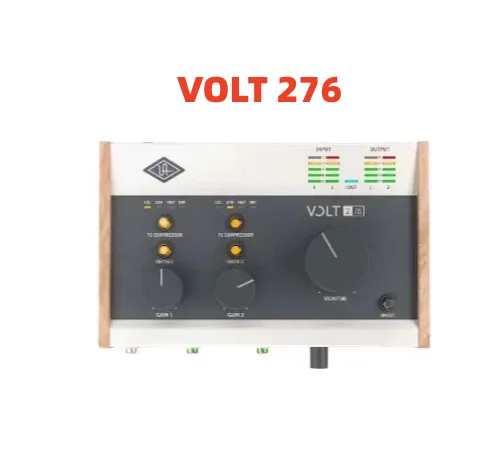 Ua Apollo Volt 276 Desktop 2-In/2-Out Interfaccia Audio Usb 2.0 Conversione Audio A 24 Bit/192 Khz Per Mac, Pc, Ipad E Iphone