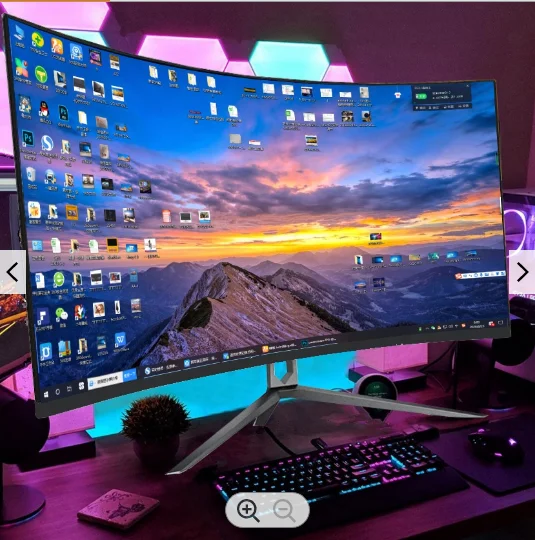 Prezzo Di Fabbrica 24 Pollici I7 I9 Cpu Prezzo Core Touch Screen Desktop Monoblocco Pc All-In-One Tutto In Uno Computer Gaming Pc Gamer