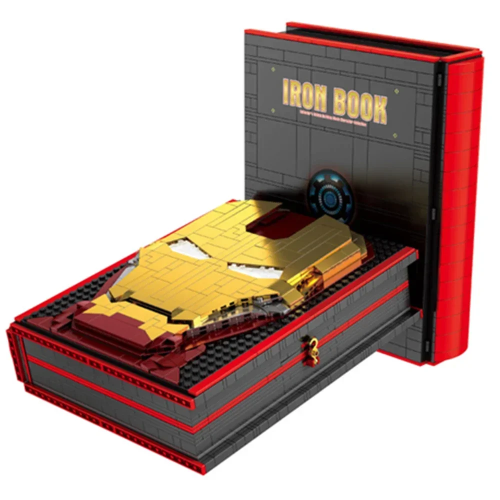 Nuovo Aggiornamento 55 Tony Figures Avenger Ironmans Display Stark Heroes Model Building Block Mattoni Giocattolo Regalo Kid