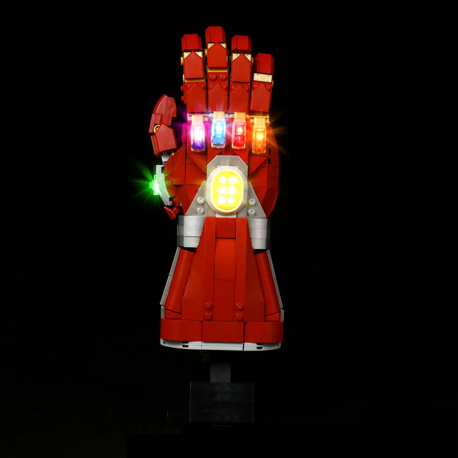 Compatibile Con 76223 Nano Infinity Gloves Led Light (Solo Illuminazione A Led, Nessun Modello Di Building Block)