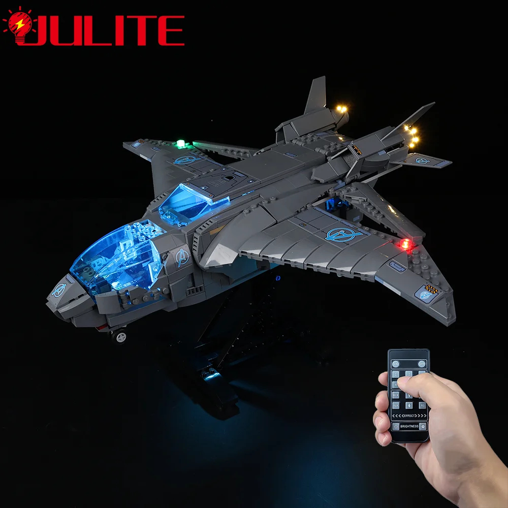 Kit Luce Led Per Il 76248 The Avengers Quinjet Toys Modello Di Costruzione Giocattoli Fai Da Te Set Solo Kit Di Illuminazione Non Includere Il Modello