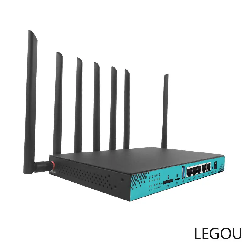 Router Manuale In Alluminio Usa Gsm Sbloccato Rj45 Openwrt Hotspot Internet Modem Table Lift 5G Lte Slot Per Sim Card Router Wifi Intelligente