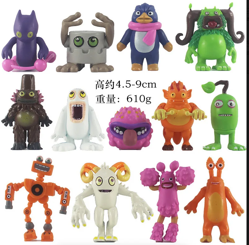 13 Pz/Set My Singing Monsters Action Figure Toys 5-9Cm