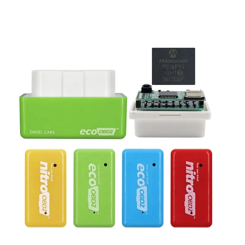 Nuovo 15% Di Risparmio Di Carburante Eco Obd2 Nitro Obd2 Per Benzine Benzina Auto Eco Obd Diesel Nitro Chip Tuning Eco Obd2 Plug And Drive