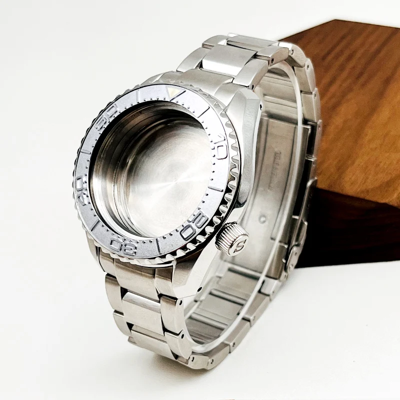 Mod Seiko Spb185 Spb187 Cassa Dell'Orologio Installata Cinturino Da 20Mm Adatto A Nh35 Nh36 7S 4R Movimento Dell'Orologio Spb185 Nh35 Custodia E Bracc