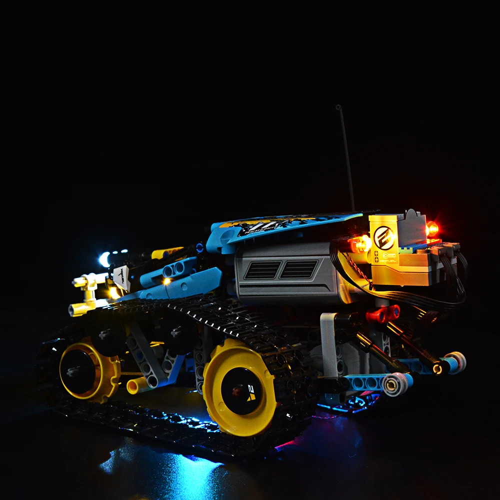 Easylite Led Light Set Per 42095 Technic Remote-Controlled Stunt Racer Giocattoli Fai Da Te Blocca Solo Mattoni Kit Di Illuminazione No Model
