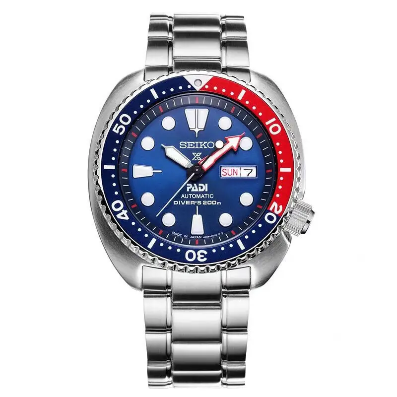Seiko Prospex Orologio Da Uomo Padi Automatic Diver 20Bar Impermeabile Luminoso Orologio Sportivo In Acciaio Inossidabile Giappone