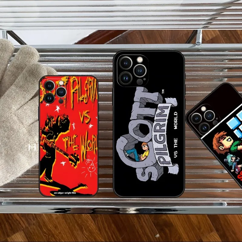 Scott Pilgrim Vs. The World Custodia Per Telefono 2023 Per Iphone 15 14 11 12 Pro 8 7 Plus X 13 Pro Max Se2020 Xs 13 Cover Shell