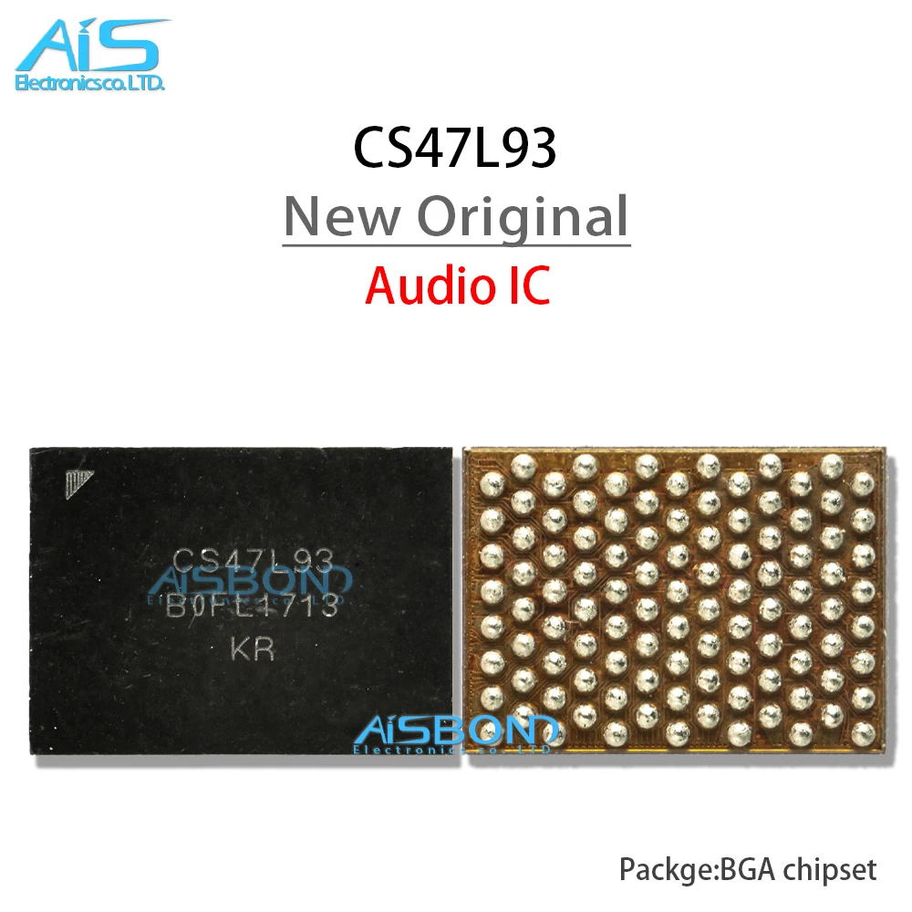 2 Pz/Lotto Cs47L93 Audio Codice Ic Per Samsung Note9 Anello Ic Cellulare Chip Audio