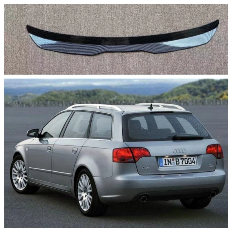 Spoiler Sayap Belakang Per Audi A4 Avant B6 Sportback Abs Plastik Glossy Hitam Spoiler Sayap Mobil A3 Hatchback