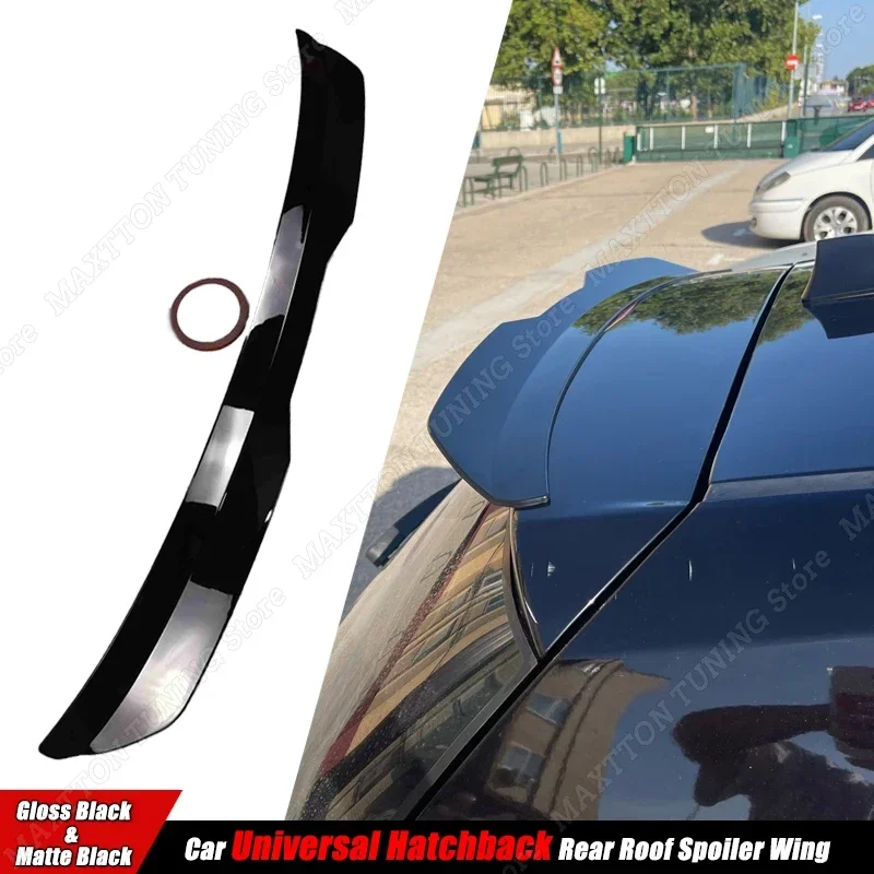 Per Hatchback Universal Rear Roof Lip Spoiler Wing Per Volkswagen/Per Bmw/Per Audi A3 8P Accessori Car Tuning Bodykit